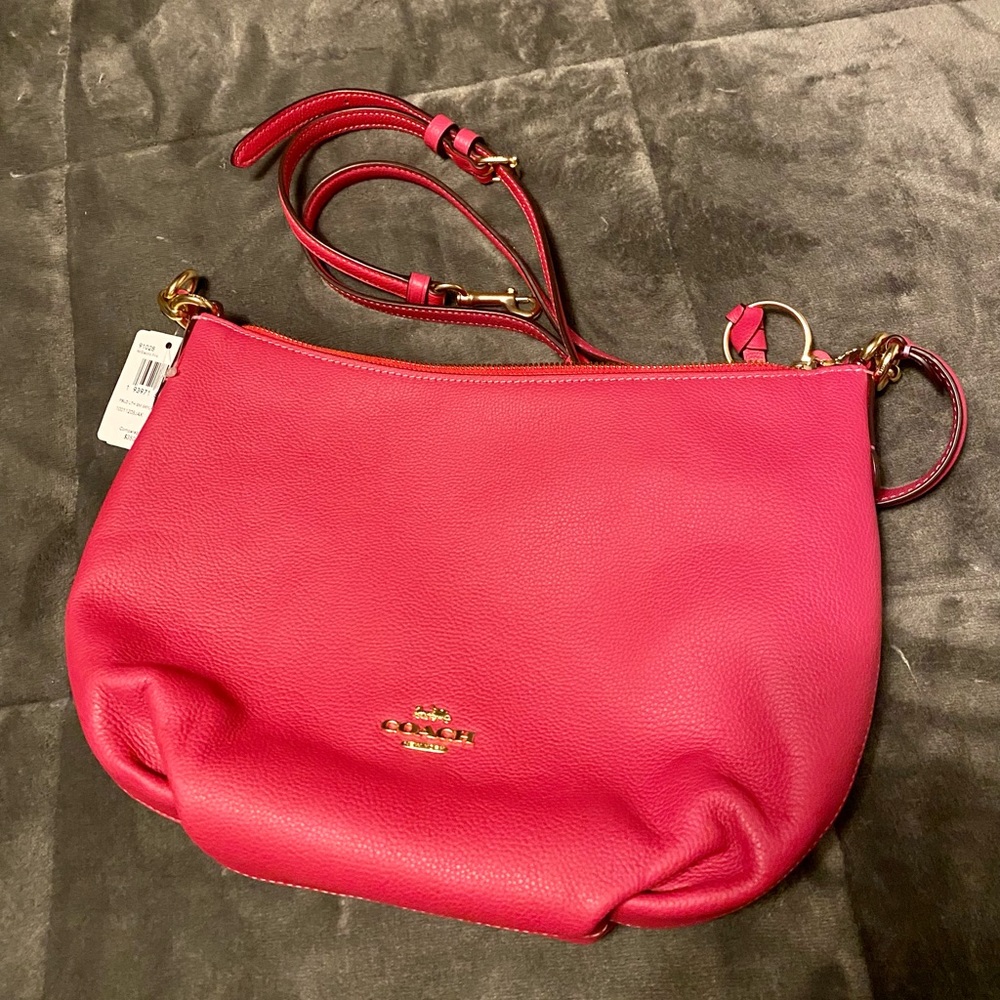 Brand new fuchsia Coach purse